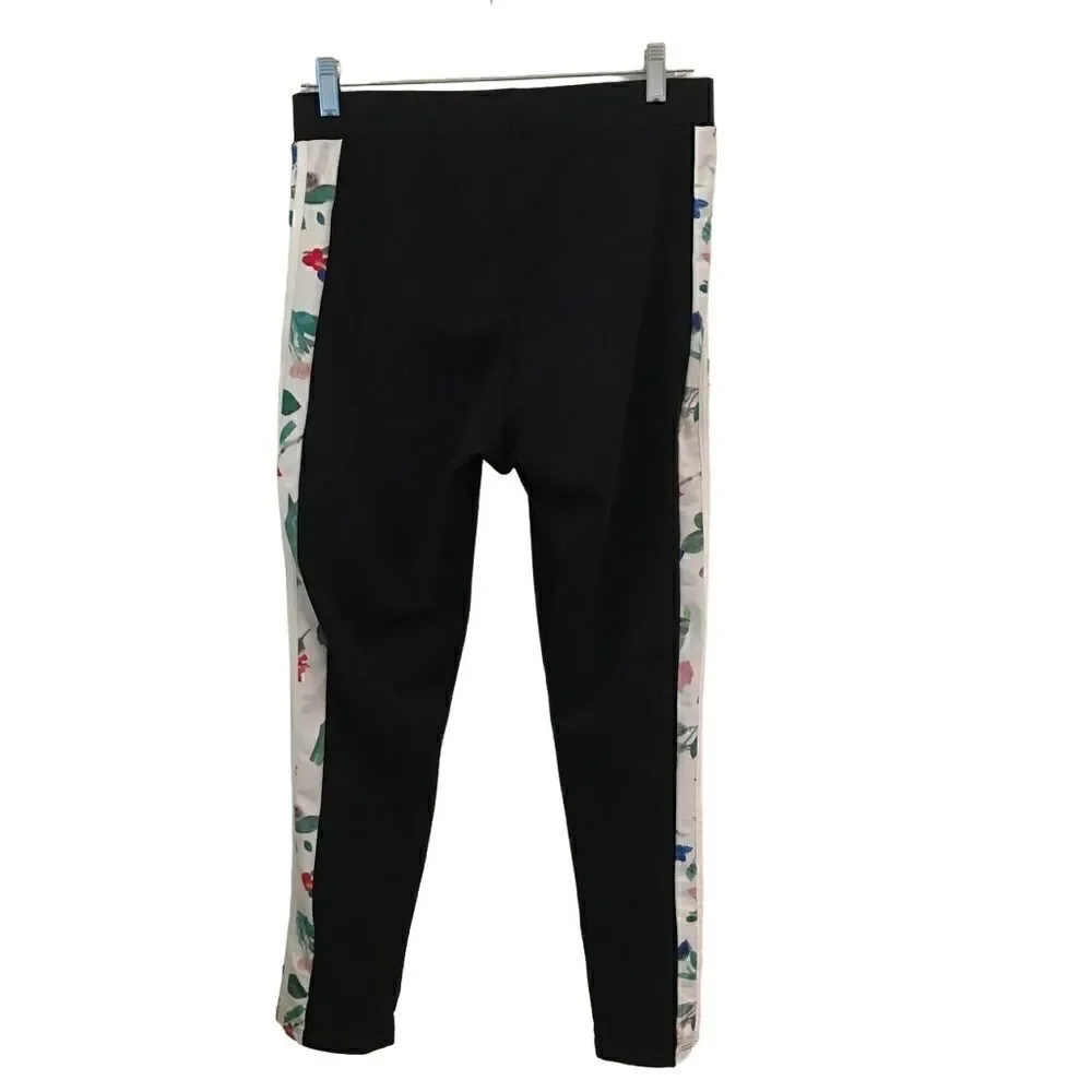 Adidas all over print tights floral leggings M/28* - Picture 3 of 10